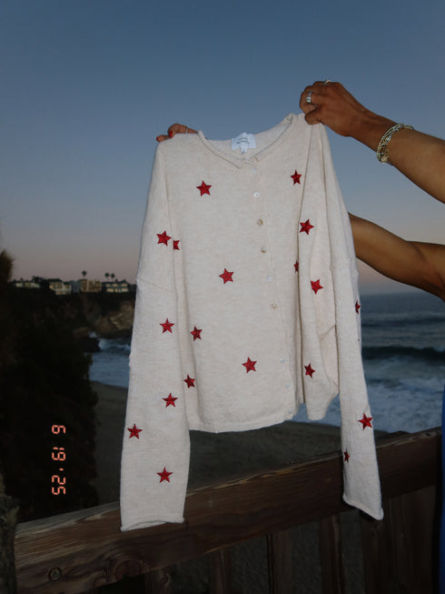 Coco Cutie Cardigan // Star-Spangled